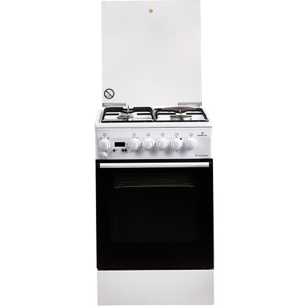 Плита комбінована Greta 1470-ГЭ-51А білий т. KE 577B MG 13(W) (20908)