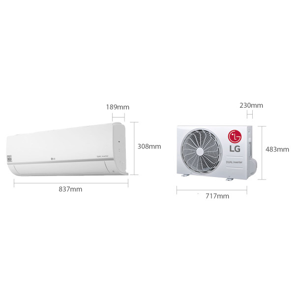 Кондиціонер спліт LG PC24SQ Standard Plus
