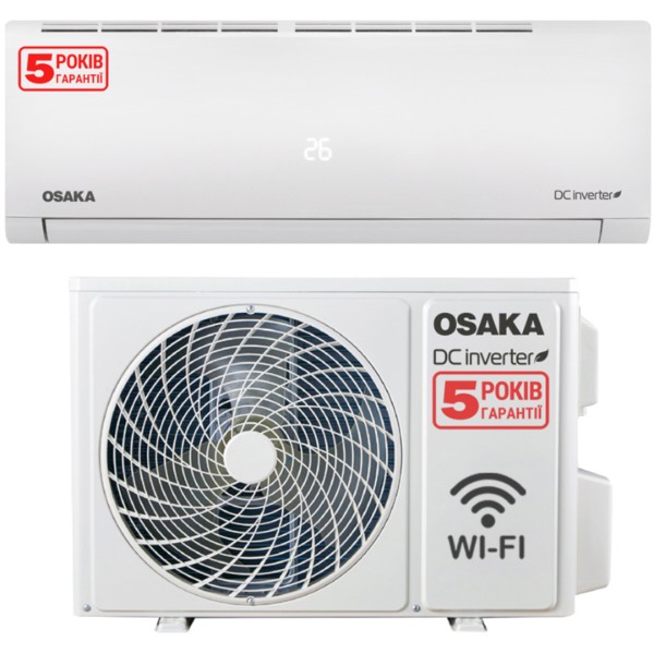 Кондиціонер OSAKA STV-07HH5 DC Inverter R32 + Wi-Fi