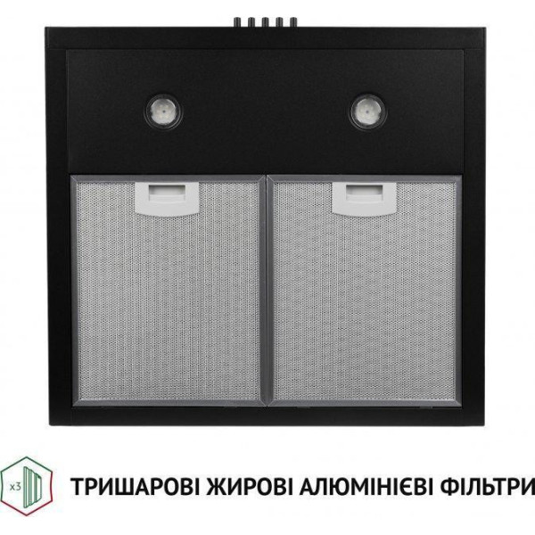 Витяжка декоративна Perfelli K 5202 BL 700 LED