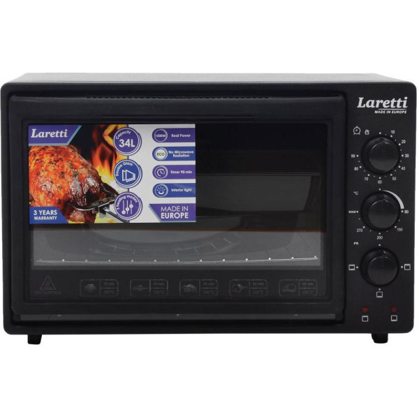 Духова піч Laretti LR-EC3403 Black