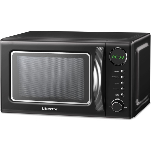 Мікрохвильова піч Liberton LMW-2083E Black