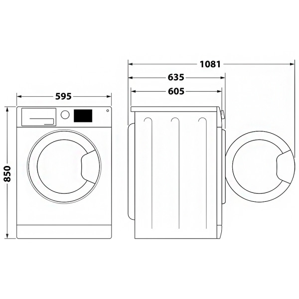 Пральна машина з сушкою Whirlpool FFWDB1176258BCVUA