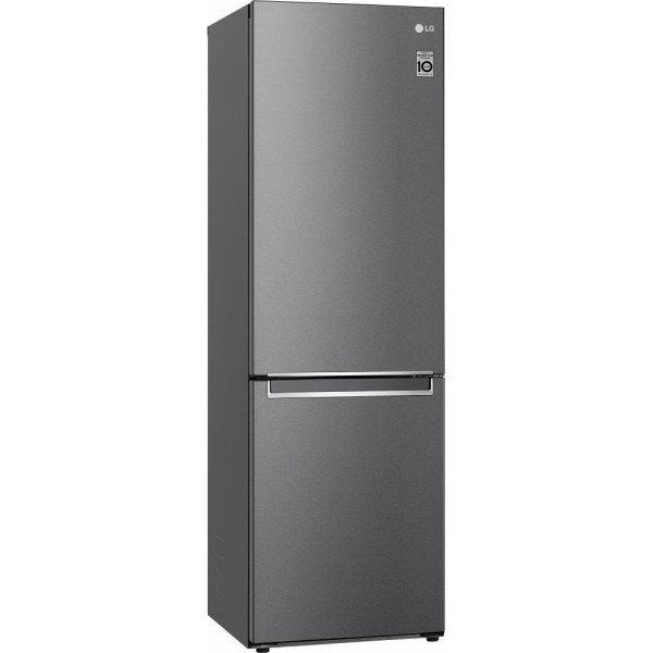 Холодильник з нижньою морозильною камерою LG GC-B459SLCL