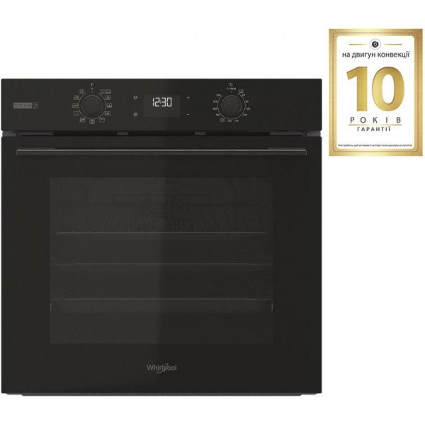 Духова шафа електрична Whirlpool OMSK58CU1SB