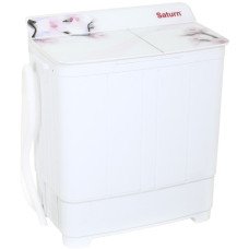 Пральна машина напівавтоматична Saturn ST-WM0619 White/pink