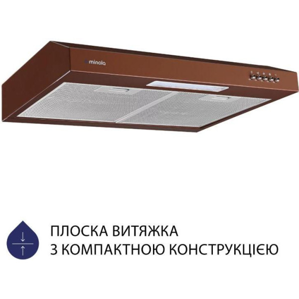 Витяжка традиційна Minola HPL 512 BR