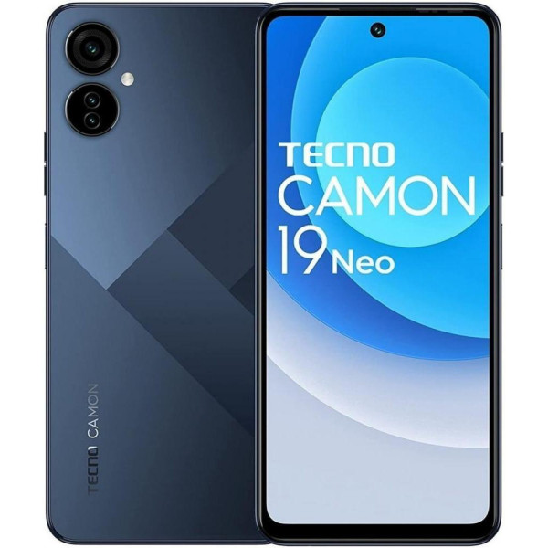 Смартфон Tecno Camon 19 Neo CH6i 6/128Gb NFC 2SIM Eco Black (4895180783951)