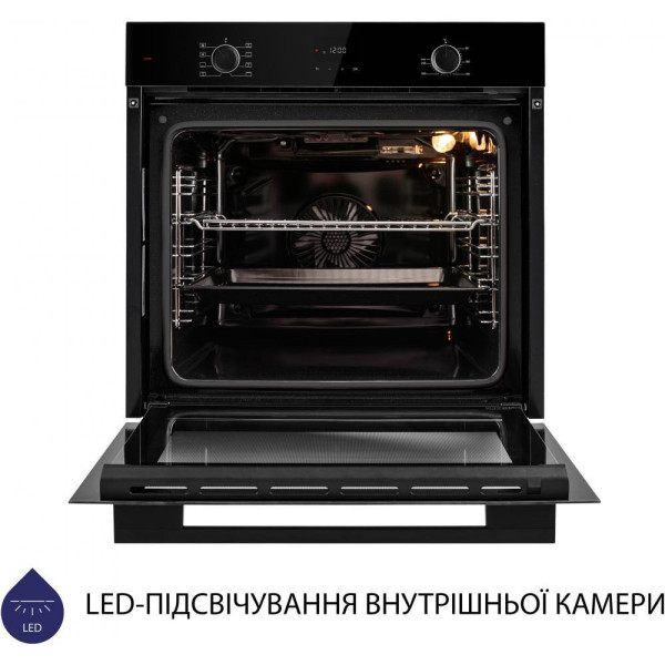 Духова шафа електрична Minola EOD 6814 BL