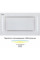 Витяжка ELEYUS GEMINI 800 LED 52 WH