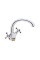 Змішувач для кухні Lidz Lamb 273F двохвентильний LDLAM273FCRM21890 Chrome
