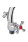 Змішувач для кухні Lidz Lamb 276F двохвентильний LDLAM276FCRM22019 Chrome