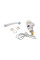 Проточний кран-водонагрівач кухонний для кухні Lidz Warm 057 LDWAR057WCR24983 White / Chrome