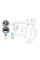 Кухонна мийка з додатковою чашею Lidz 780x495/200 BLA-03 (LIDZBLA03780495200)