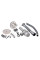 Кухонна мийка Lidz 4539 0,8 мм Satin (LIDZ4539SAT8)