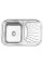 Кухонна мийка Lidz 7549 0,8 мм Micro Decor (LIDZ7549MICDEC)