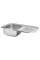 Кухонна мийка Lidz 7549 0,8 мм Micro Decor (LIDZ7549MICDEC)