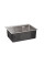 Мийка для кухні інтегрована Lidz Handmade H6050 (LDH6050BRU35371) Brushed Steel 3,0/1,0 мм