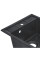 Кухонна мийка Lidz 460х515/200 BLA-03 (LIDZBLA03460515200)