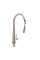 Змішувач для кухні Qtap Evicka з висувним виливом QTEVI91103UN Brushed Nickel PVD