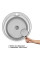 Кухонна мийка Lidz 510-D 0,6 мм Micro Decor (LIDZ510D06MD160)