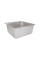 Мийка для кухні інтегрована Lidz Handmade H5050G (LDH5050GPVD43620) Brushed Grey PVD 3,0/1,0 мм