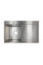 Мийка для кухні інтегрована Lidz Handmade H7849R крило праворуч (LDH7849BRUR45591) Brushed Steel 3,0/1,0 мм