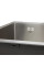 Мийка для кухні інтегрована Lidz Handmade H7849R крило праворуч (LDH7849BRUR45591) Brushed Steel 3,0/1,0 мм