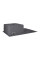 Мийка для кухні інтегрована Lidz Handmade H7849R крило праворуч (LDH7849BRUR45591) Brushed Steel 3,0/1,0 мм