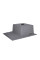 Мийка для кухні інтегрована Lidz Handmade H6350L крило ліворуч (LDH6350BRUL45588) Brushed Steel 3,0/1,0 мм