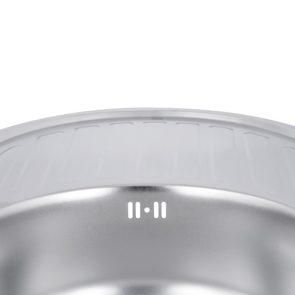 Кухонна мийка Lidz 7750 0,8 мм Satin (LIDZ7750SAT)