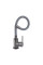 Змішувач для кухні Brinex Pure 015F3 з гнучким виливом   Graphite/Grey BRIPUR015F3GRG