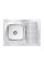 Кухонна мийка Lidz 6080-L 0,6 мм Satin (LIDZ6080L06SAT)