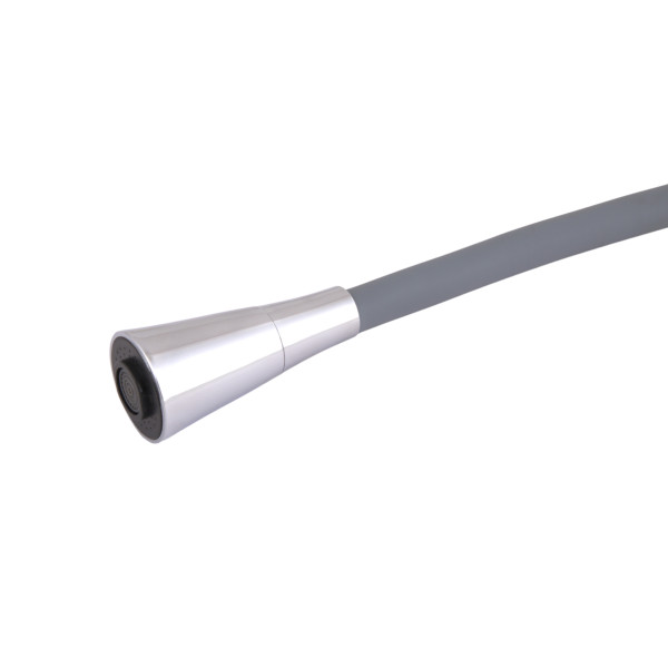 Змішувач для кухні Lidz Tani 007F3 з гнучким виливом (k40) LDTAN007F3GCR31869 Chrome/Grey