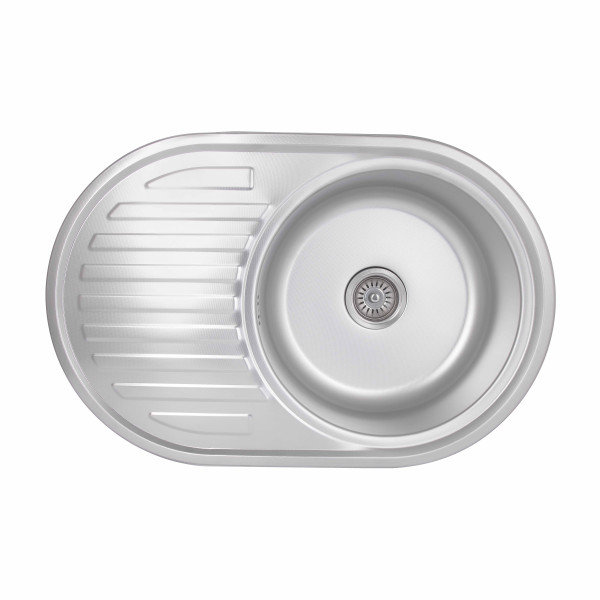 Кухонна мийка Brinex 7750 0,8 мм Micro Decor (BRIN7750MDEC08)