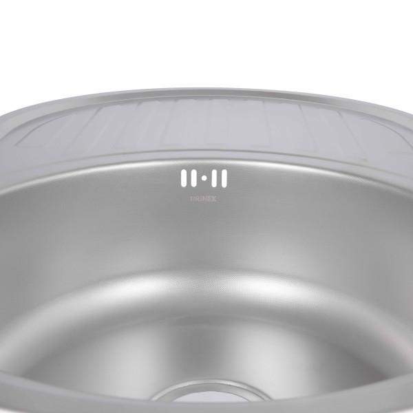 Кухонна мийка Brinex 7750 0,8 мм Micro Decor (BRIN7750MDEC08)