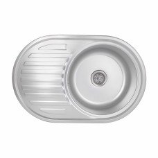 Кухонна мийка Brinex 7750 0,8 мм Micro Decor (BRIN7750MDEC08)