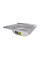 Кухонна мийка Brinex 6050-R 0,6 мм Satin (BRIN6050RSAT06)