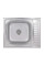 Кухонна мийка Brinex 6050-L 0,6 мм Satin (BRIN6050LSAT06)