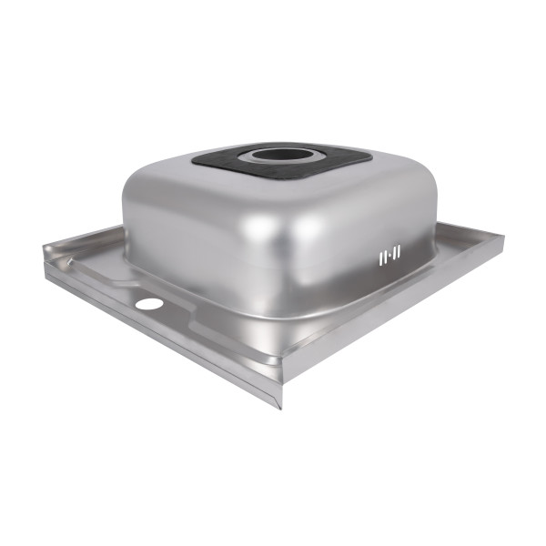 Кухонна мийка Brinex 5050 0,6 мм Satin (BRIN5050SAT06)