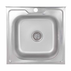 Кухонна мийка Brinex 5050 0,6 мм Satin (BRIN5050SAT06)