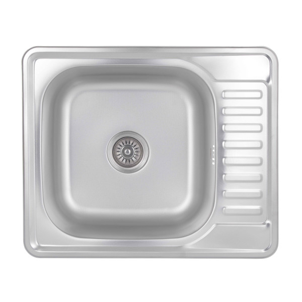 Кухонна мийка Brinex 5848 0,8 мм Micro Decor (BRIN5848MDEC08)
