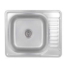 Кухонна мийка Brinex 5848 0,8 мм Micro Decor (BRIN5848MDEC08)