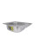Кухонна мийка Brinex 5848 0,8 мм Satin (BRIN5848SAT08)