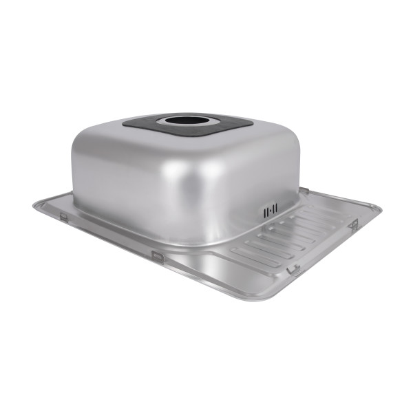 Кухонна мийка Brinex 5848 0,8 мм Satin (BRIN5848SAT08)