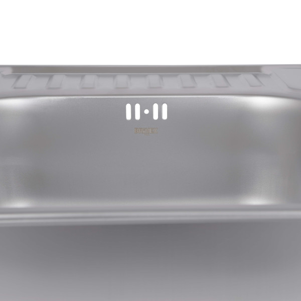Кухонна мийка Brinex 5848 0,8 мм Satin (BRIN5848SAT08)