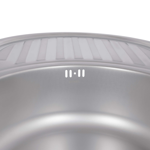 Кухонна мийка Brinex 7750 0,8 мм Satin (BRIN7750SAT08)
