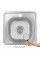 Кухонна мийка Brinex 3838 0,6 мм Satin (BRIN3835SAT06)