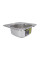 Кухонна мийка Brinex 3838 0,6 мм Satin (BRIN3835SAT06)