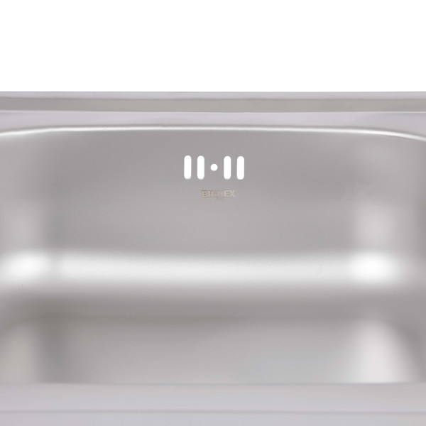 Кухонна мийка Brinex 5080-L 0,6 мм Satin (BRIN5080LSAT06)
